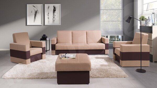 Sedací souprava Deco, Potah: ekokůže Soft 066 + Lux 02 5902928045819