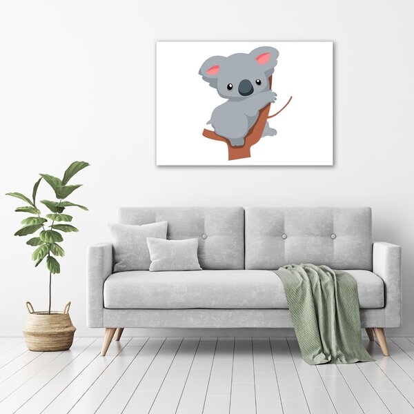 Foto obraz na plátně Koala na stromě oc-66617317
