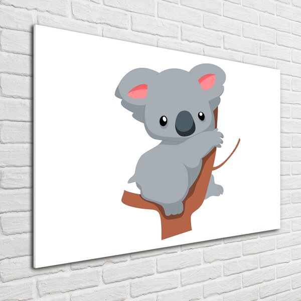 Fotoobraz na skle Koala na stromě osh-66617317