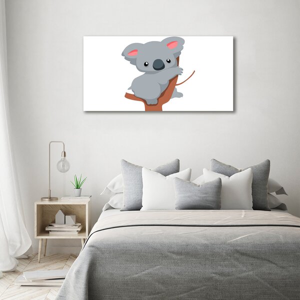 Foto obraz na plátně Koala na stromě oc-66617317