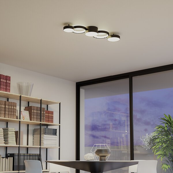 Redo Nástěnná/stropní LED lampa Cronos Barva: Bronzová