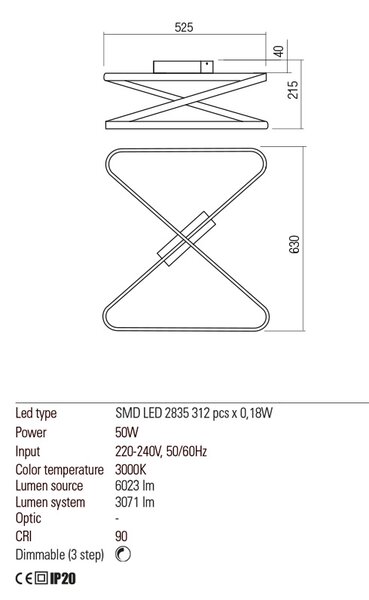 Redo Nástěnné/stropní LED svítidlo Feral, ø 630mm Barva: písková černá