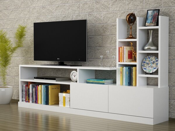 Hanah Home Obývací stěna Dolunay 164,4 cm bílá