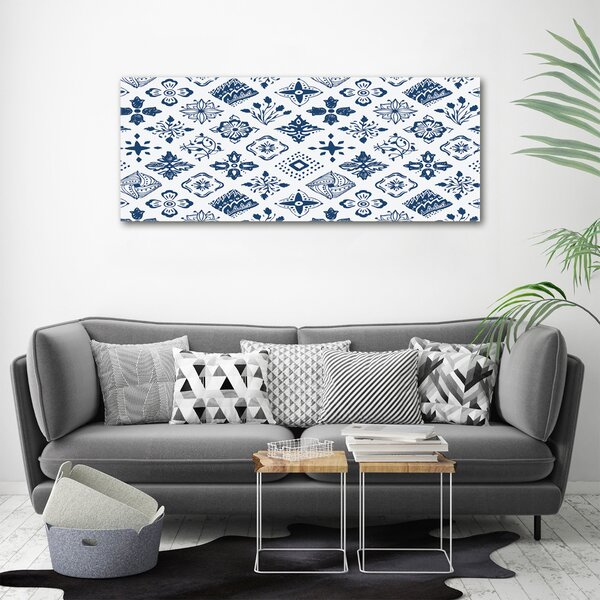 Moderní fotoobraz canvas na rámu Květinový vzor oc-66878364