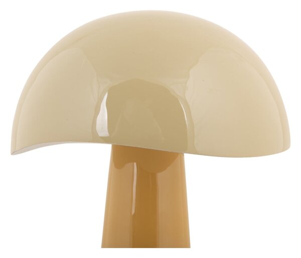 Okrově žlutá stolní lampa s kovovým stínidlem (výška 33 cm) Grato – Leitmotiv