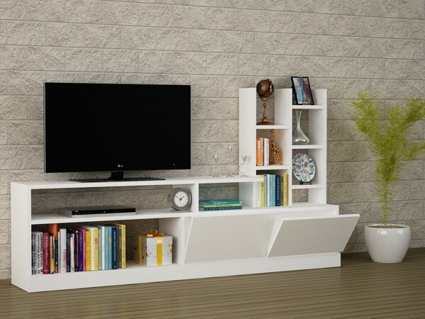 Hanah Home Obývací stěna Dolunay 164,4 cm bílá