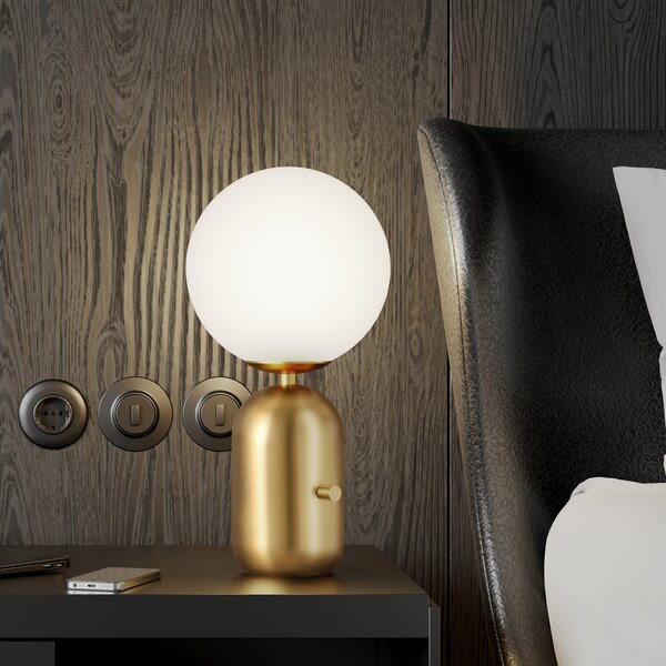 Redo Stolní lampa Helios, v: 40cm Barva: Černá