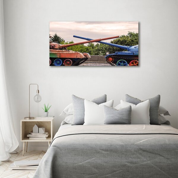 Moderní obraz canvas na rámu Dva tanky oc-66952681