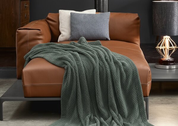 Textil Antilo Pléd Delme Green, zelený, 130x170 cm