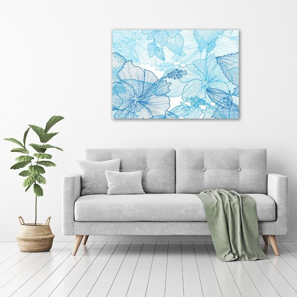 Moderní obraz canvas na rámu Havajské květiny oc-67130286