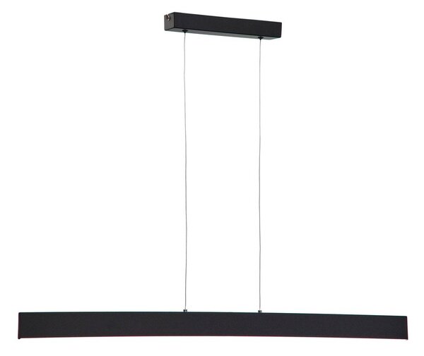 Matně černé LED stropní svítidlo 5.5x101 cm Boadella – Kave Home