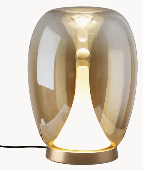 Ručně foukaná stolní LED lampa Suspiro