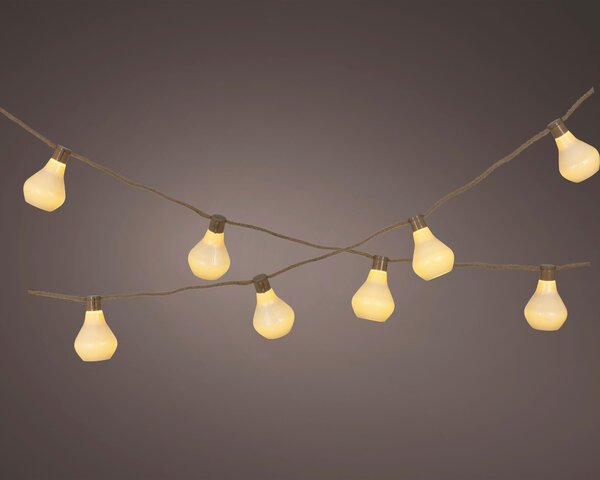 SVĚTELNÝ ŘETĚZ, 450/6,5/10 cm - Dekorační lampy
