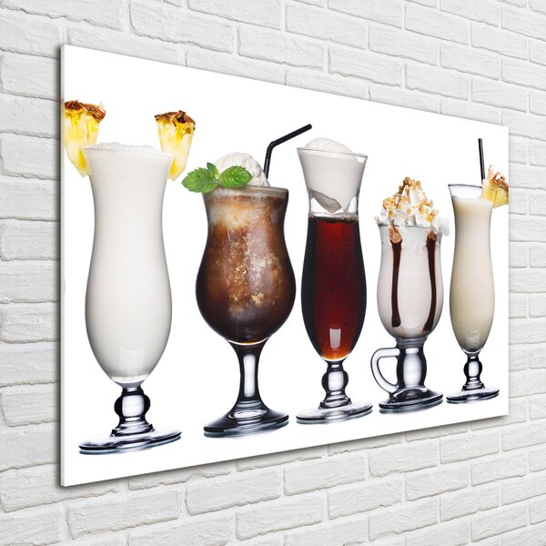 Foto obraz skleněný horizontální Sada drinků osh-67855562