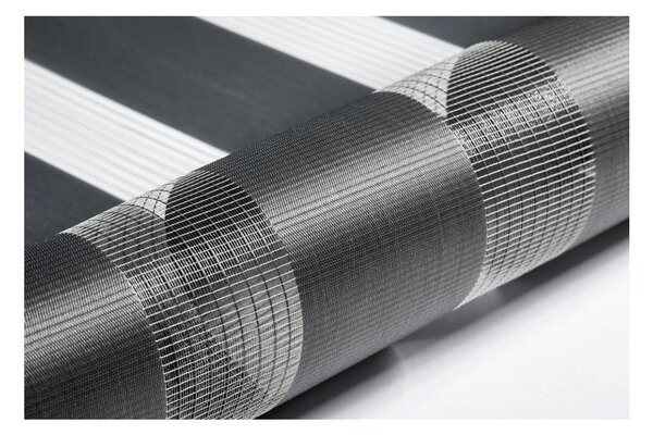 Tmavě šedá roleta den a noc 42,5x150 cm Zebra – Gardinia