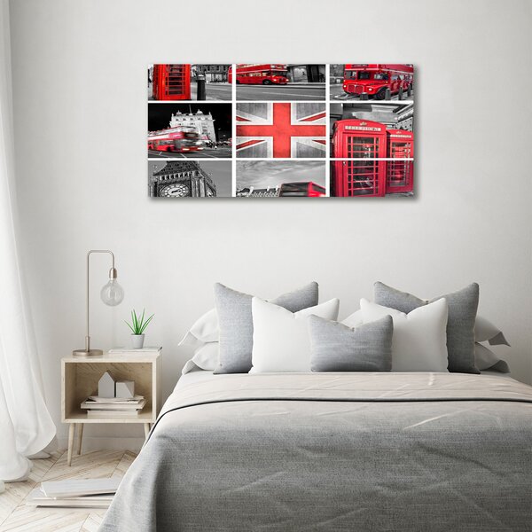 Foto obraz canvas Koláž Londýn oc-67924955