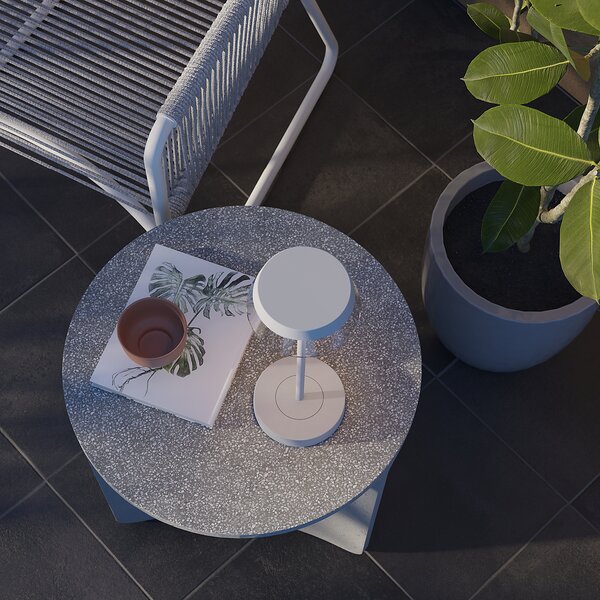 Redo Venkovní stmívatelná stolní lampa ILUNA, IP65 Barva: Černá