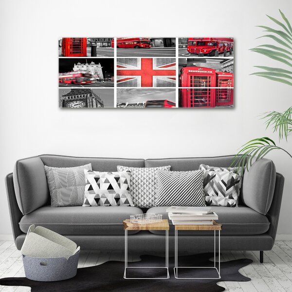Foto obraz canvas Koláž Londýn oc-67924955