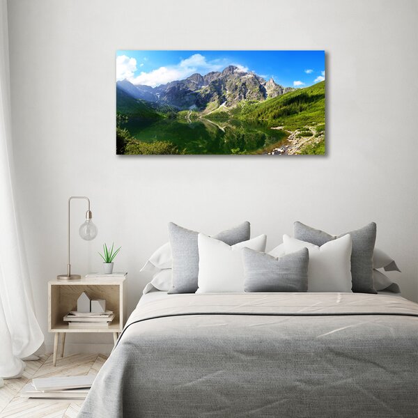 Foto obraz na plátně Mořské oko Tatry oc-67916838