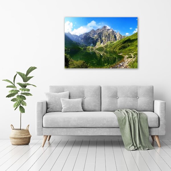 Foto obraz na plátně Mořské oko Tatry oc-67916838