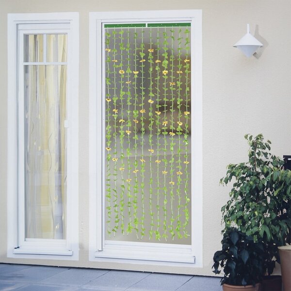 Žlutý/zelený závěs do dveří 90x190 cm Sunflowers – Maximex
