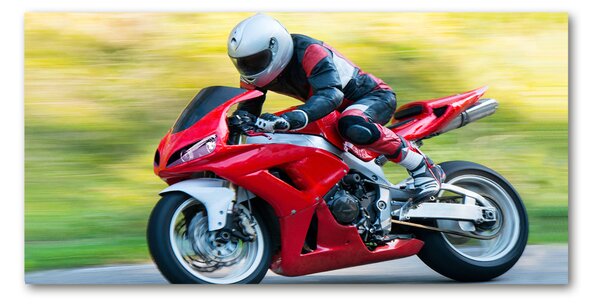 Foto obraz sklo tvrzené Motorka osh-68370105