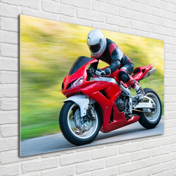 Foto obraz sklo tvrzené Motorka osh-68370105