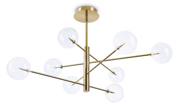 Ideal Lux Závěsné svítidlo EQUINOXE SP8 Barva: Mosaz