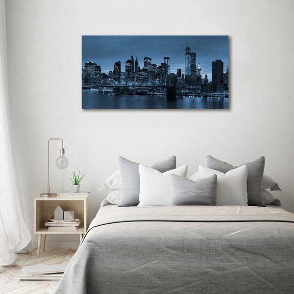 Foto obraz canvas New York noc oc-68675791