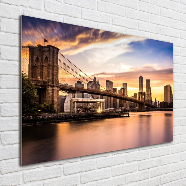 Fotoobraz na skle Brooklynský most osh-69026847
