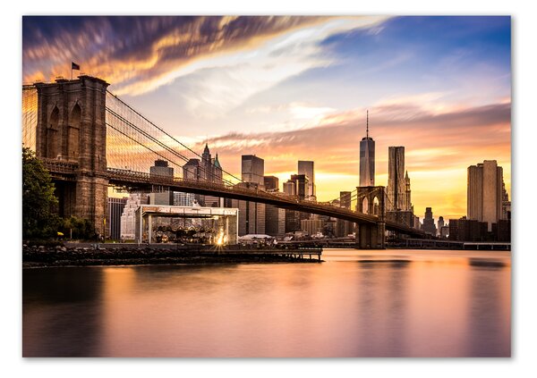 Fotoobraz na skle Brooklynský most osh-69026847