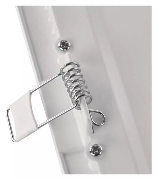 Emos lighting LED zápustný panel NEXXO, 12cm, 7W, čtvercový, bílý Barva: Bílá, Teplota světla: 3000K - teplá bílá