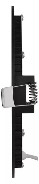 Emos lighting LED zápustný panel NEXXO ø17cm, 12,5W, CCT, černý/stříbrný Barva: Černá