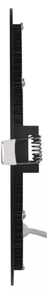 Emos lighting LED zápustný panel NEXXO ø22,5cm, 18W, CCT, kulatý, černý/stříbrný Barva: Černá