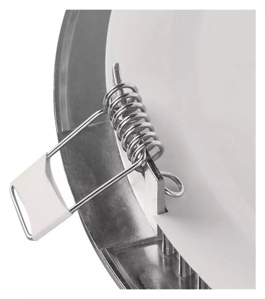 Emos lighting LED zápustný panel NEXXO ø22,5cm, 18W, CCT, kulatý, černý/stříbrný Barva: Černá