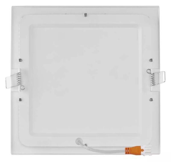 Emos lighting LED zápustný panel NEXXO, 22,5cm, 18W, čtvercový, bílý Barva: Bílá, Teplota světla: 4000K - denní bílá