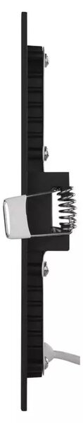 Emos lighting LED zápustný panel NEXXO, 17,5cm, 12,5W, CCT, čtvercový, černý/stříbrný Barva: Černá