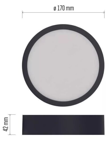 Emos lighting LED přisazený panel NEXXO ø17cm, 12,5W, CCT, kulatý Barva: Bílá