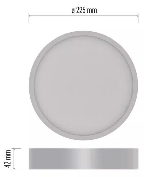 Emos lighting LED přisazený panel NEXXO ø22,5cm, 21W, CCT, kulatý Barva: Bílá