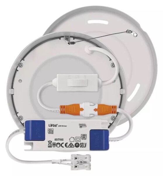 Emos lighting LED přisazený panel NEXXO ø12cm, 7,6W, CCT, kulatý, bílý