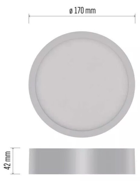 Emos lighting LED přisazený panel NEXXO ø17cm, 12,5W, CCT, kulatý Barva: Bílá