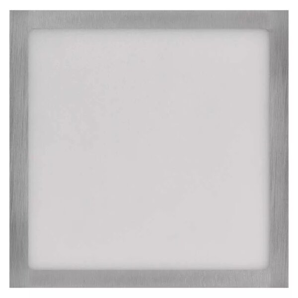 Emos lighting LED přisazený panel NEXXO 17cm, 12,5W, CCT, čtvercový Barva: Stříbrná