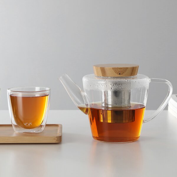 Viva Scandinavia V75400 Konvička na čaj Infusion Wood 0,5 l
