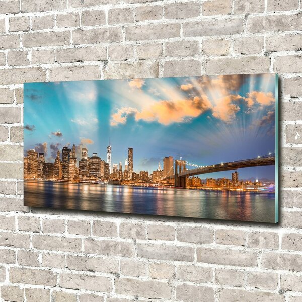 Foto obraz fotografie na skle Brooklynský most osh-70496759