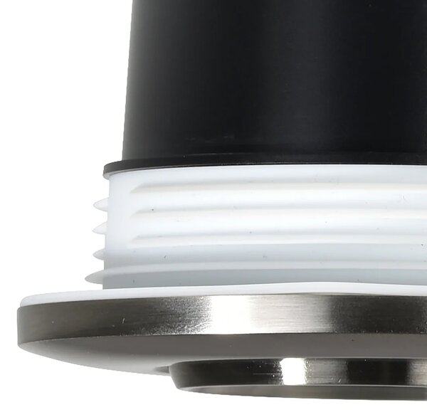 Nordlux Bodové svítidlo Umberto, GU10, 9,6cm, IP44 Barva: Černá