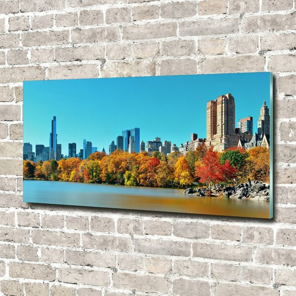 Foto obraz skleněný horizontální New York podzim osh-70676089