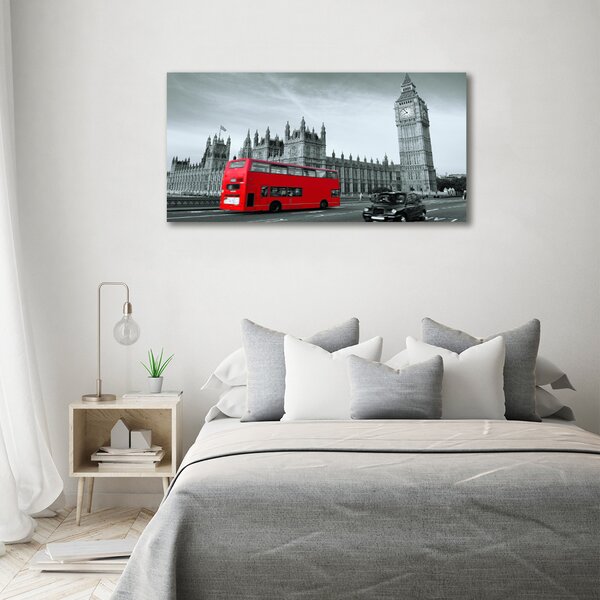 Foto obraz na plátně Londýnský autobus oc-70683213