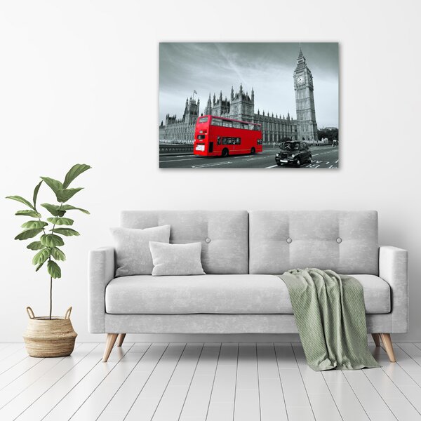 Foto obraz na plátně Londýnský autobus oc-70683213