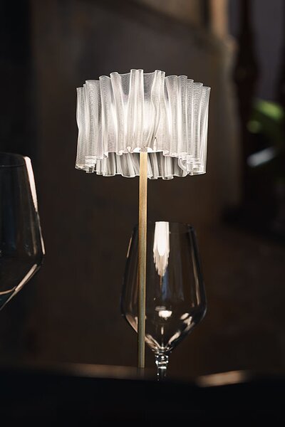 Slamp Stolní LED lampa ACCORDÉON BATTERY Barva: Černá