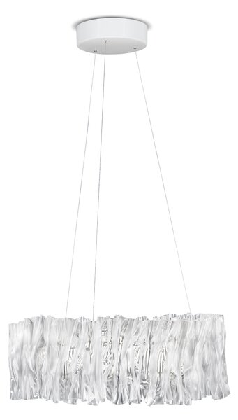 Slamp Závěsné LED svítidlo ACCORDÉON, ø 57cm, 2700K Barva: Bílá